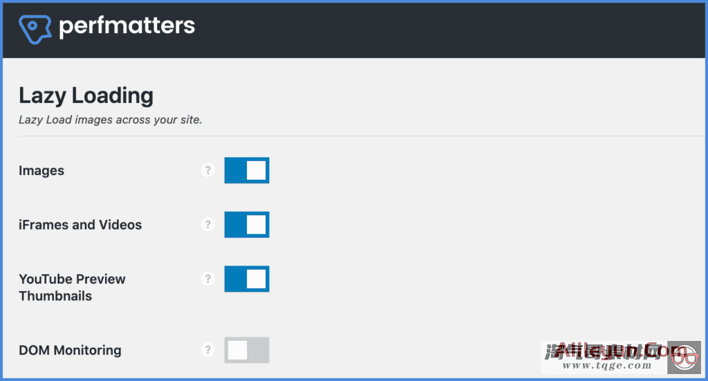 Perfmatters 1.6.9 – WordPress性能插件