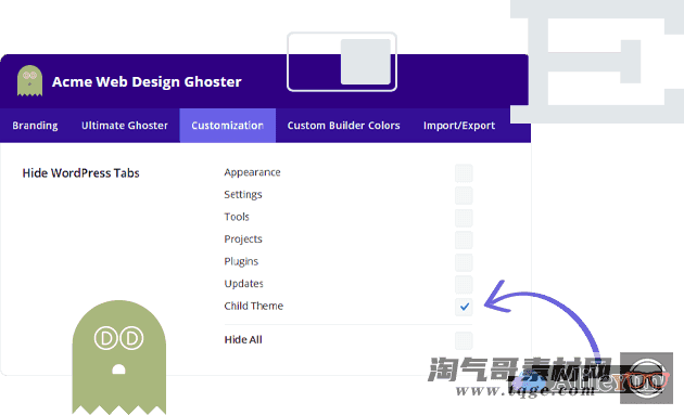 Divi Ghoster 5.0.21 – White Label Divi Plugin