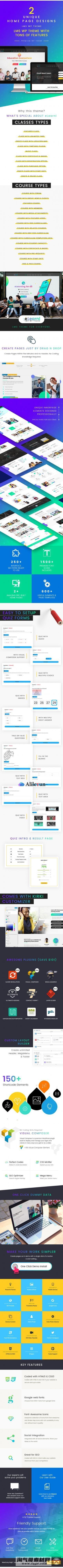 eLearni 2.1 – WordPress在线学习和在线教育LMS网站主题