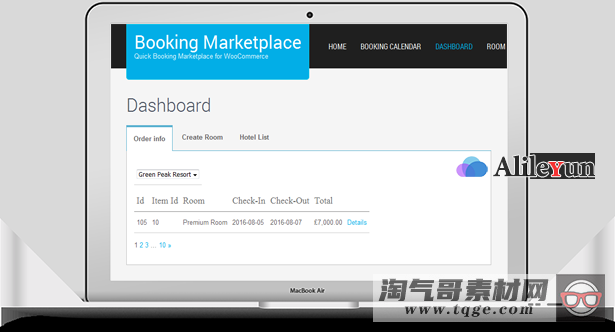 Woocommerce Hotel Reservation & Booking Marketplace v1.0 酒店预订和预订市场插件