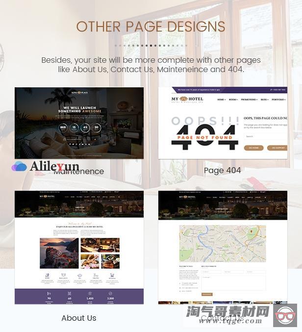 KingPlace v1.2.4 - 酒店预订,水疗和度假WordPress主题（支持移动版式）