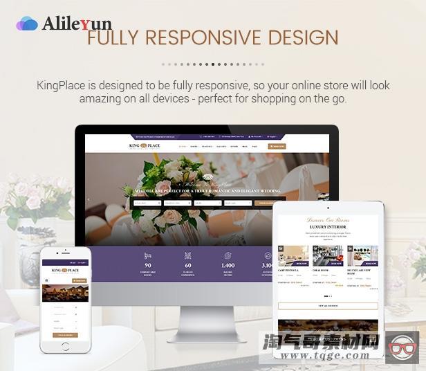 KingPlace v1.2.4 - 酒店预订,水疗和度假WordPress主题（支持移动版式）