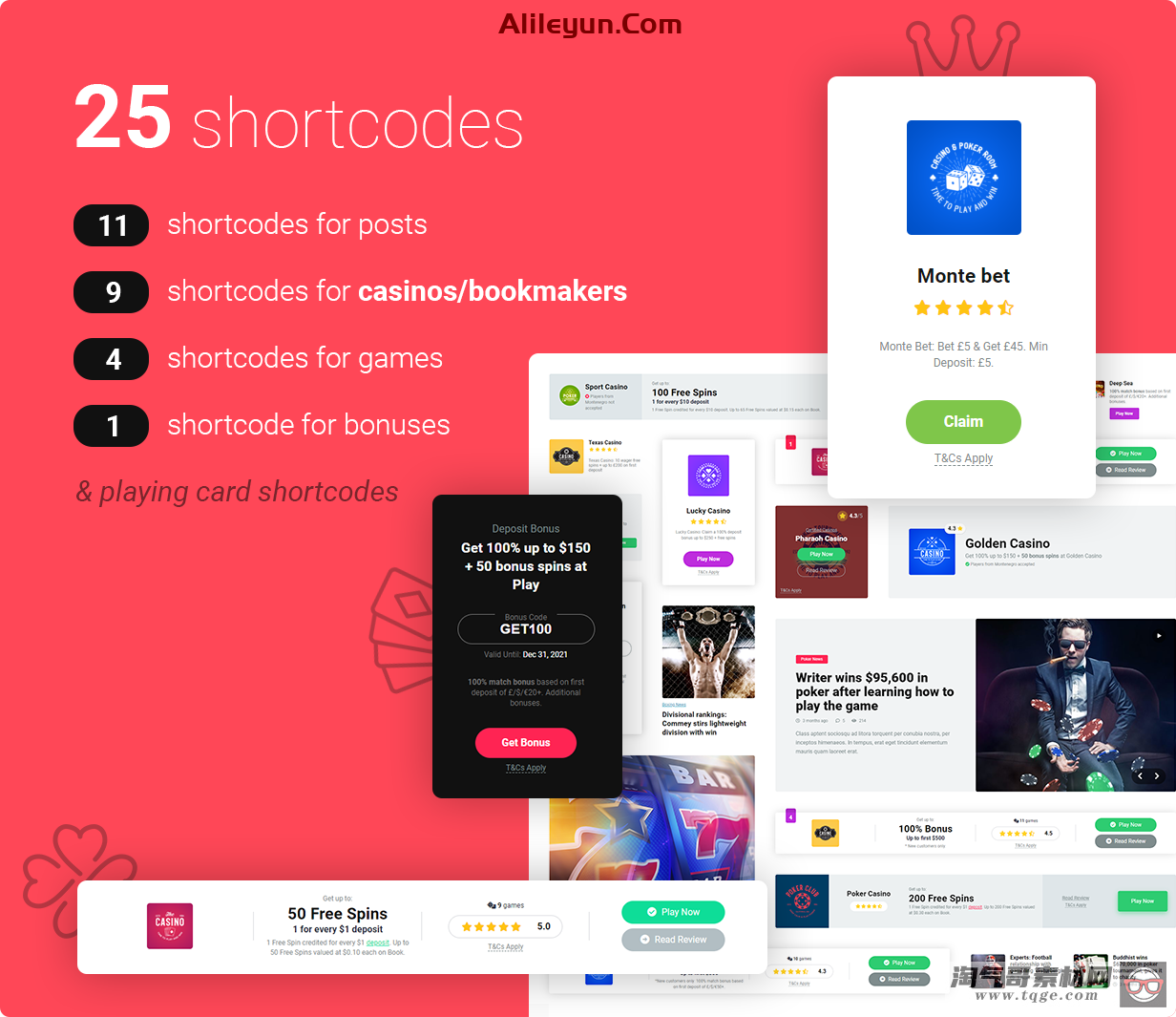 Mercury 3.6.3 – WordPress赌博和赌场会员WordPress主题【含中文语言包】