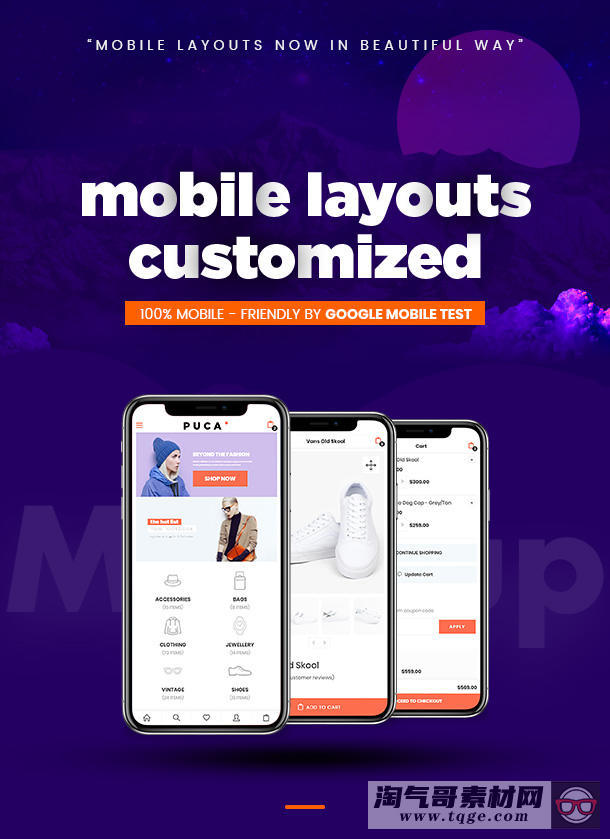 Puca - Optimized Mobile WooCommerce Theme - 13