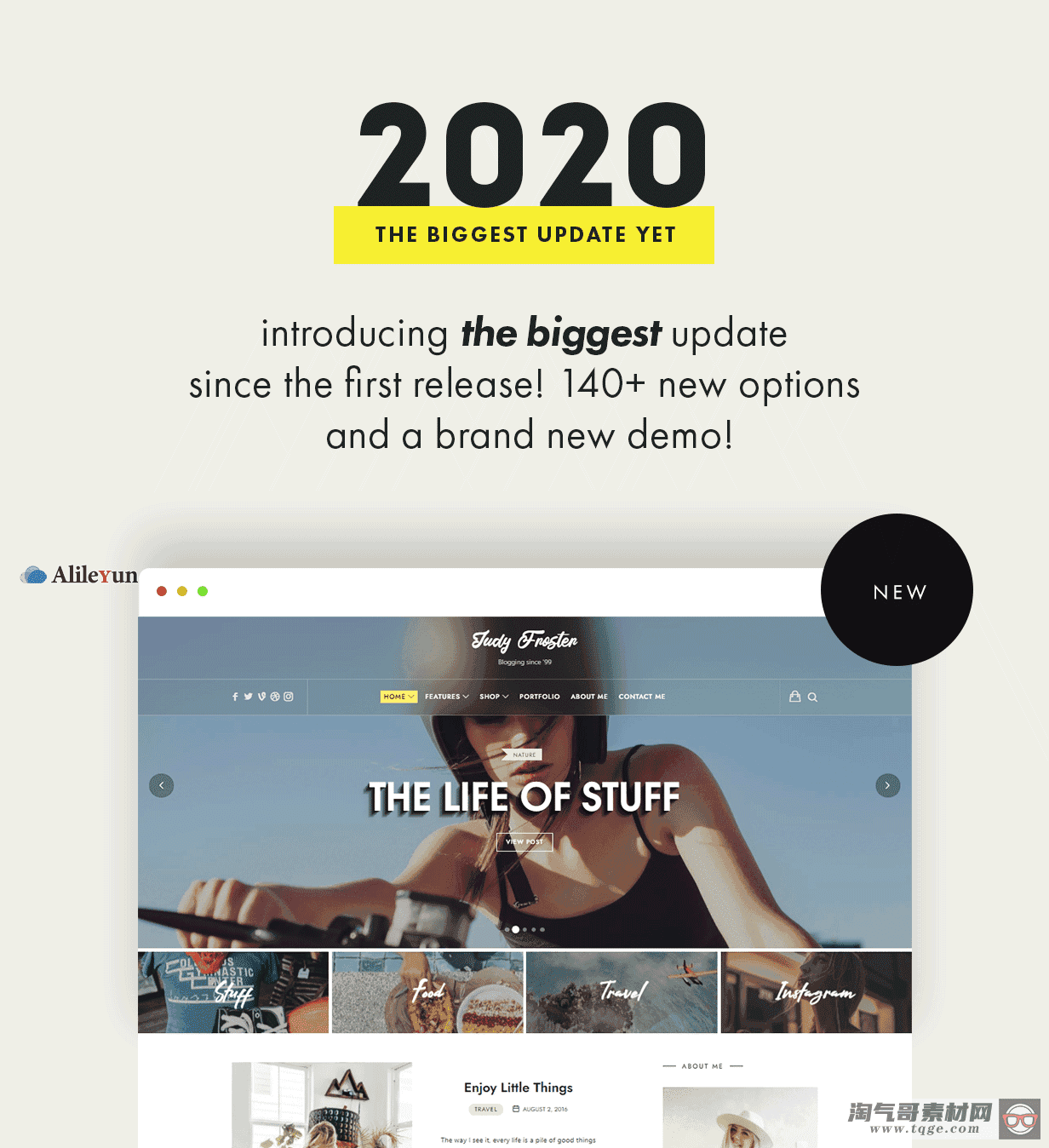 TheBlogger v2.1.2 - WordPress博客网站主题【含中文语言包】