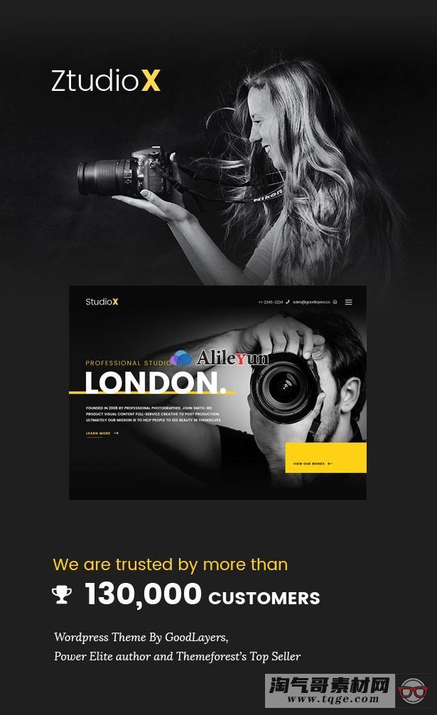Ztudio X v1.3.0 - WordPress摄影网站主题【含中文语言包】