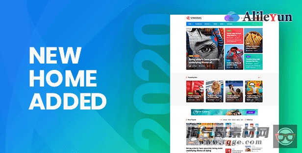 Vinkmag 3.2 – 多概念新闻杂志WordPress主题【含中文语言包】