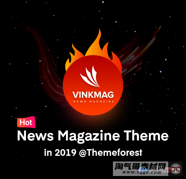 Vinkmag 3.2 – 多概念新闻杂志WordPress主题【含中文语言包】