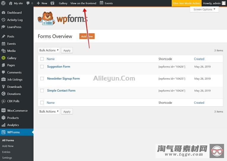 WP Frontend Admin Premium 1.14.1 前端管理页面插件