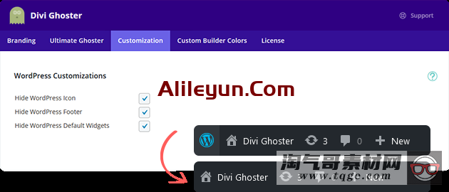 Divi Ghoster 5.0.24 – 白色标签Divi插件