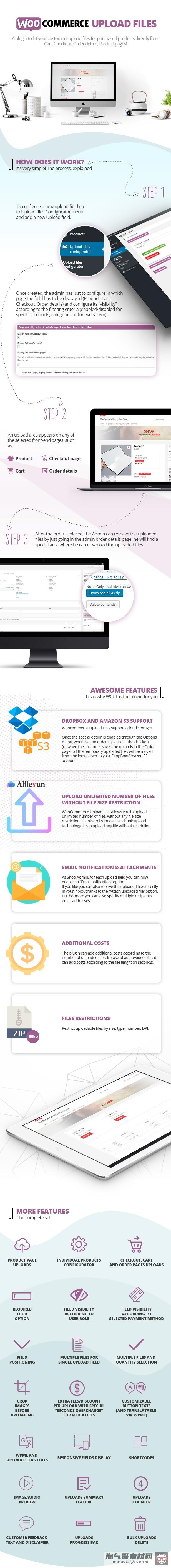 WooCommerce Upload Files 60.5 文件上传插件