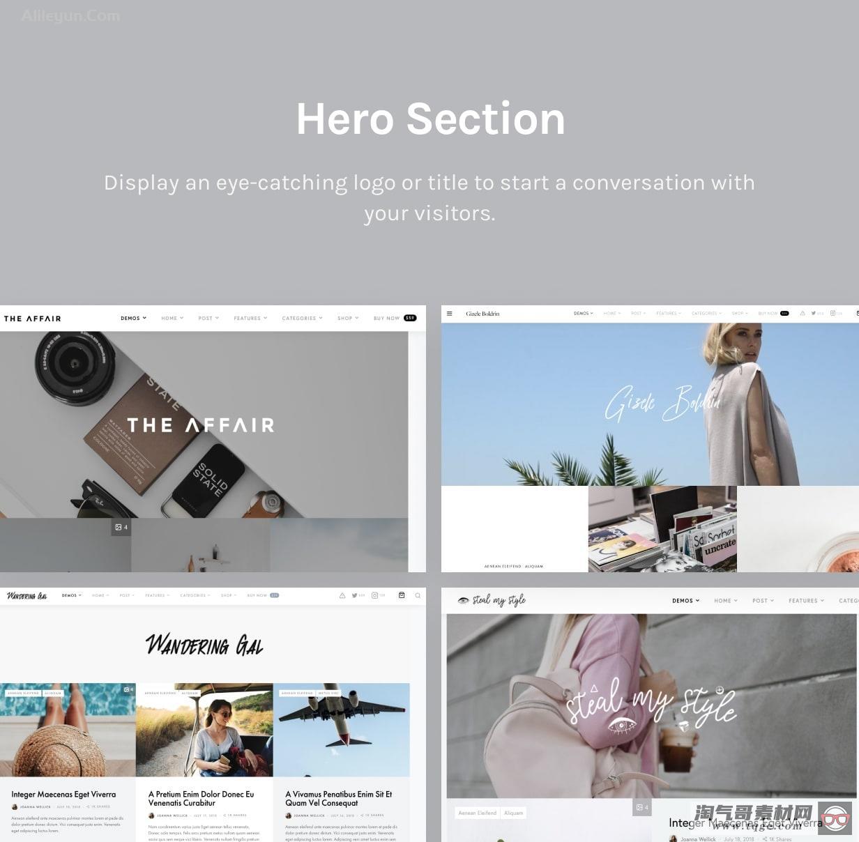 The Affair v3.4.6 - 个人博客和杂志的创作主题【含中文语言包】