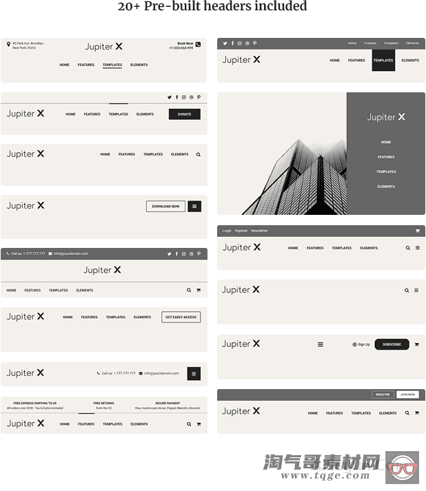 JupiterX 1.24 – WordPress多功能在线商店,投资博客主题【含中文语言包】