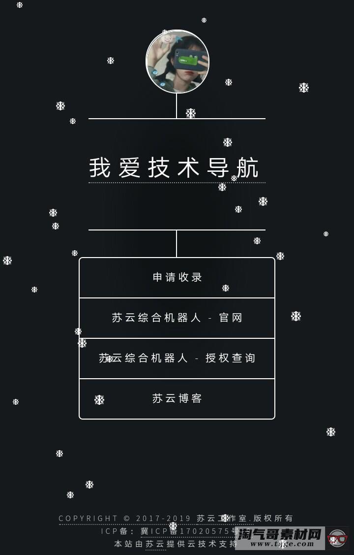 新款技术导航源码 带后台管理+安装教程