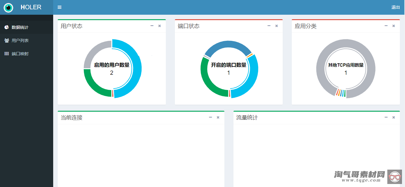 Holer一款带Web管理界面的内网穿透工具