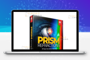 4K视频素材-50个梦幻棱镜折射彩色光晕真实光效动画 Prism Refractions  BBV67